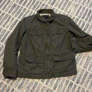 Talbots Olive Utility Jacket